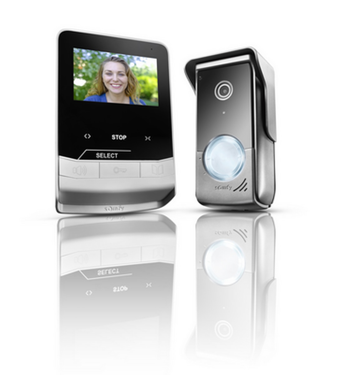 V100+ COMPACT VIDEO DOORPHONE - 1870535 - 1 - Somfy